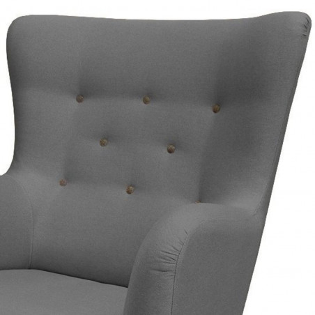 Classic armchair | Grey