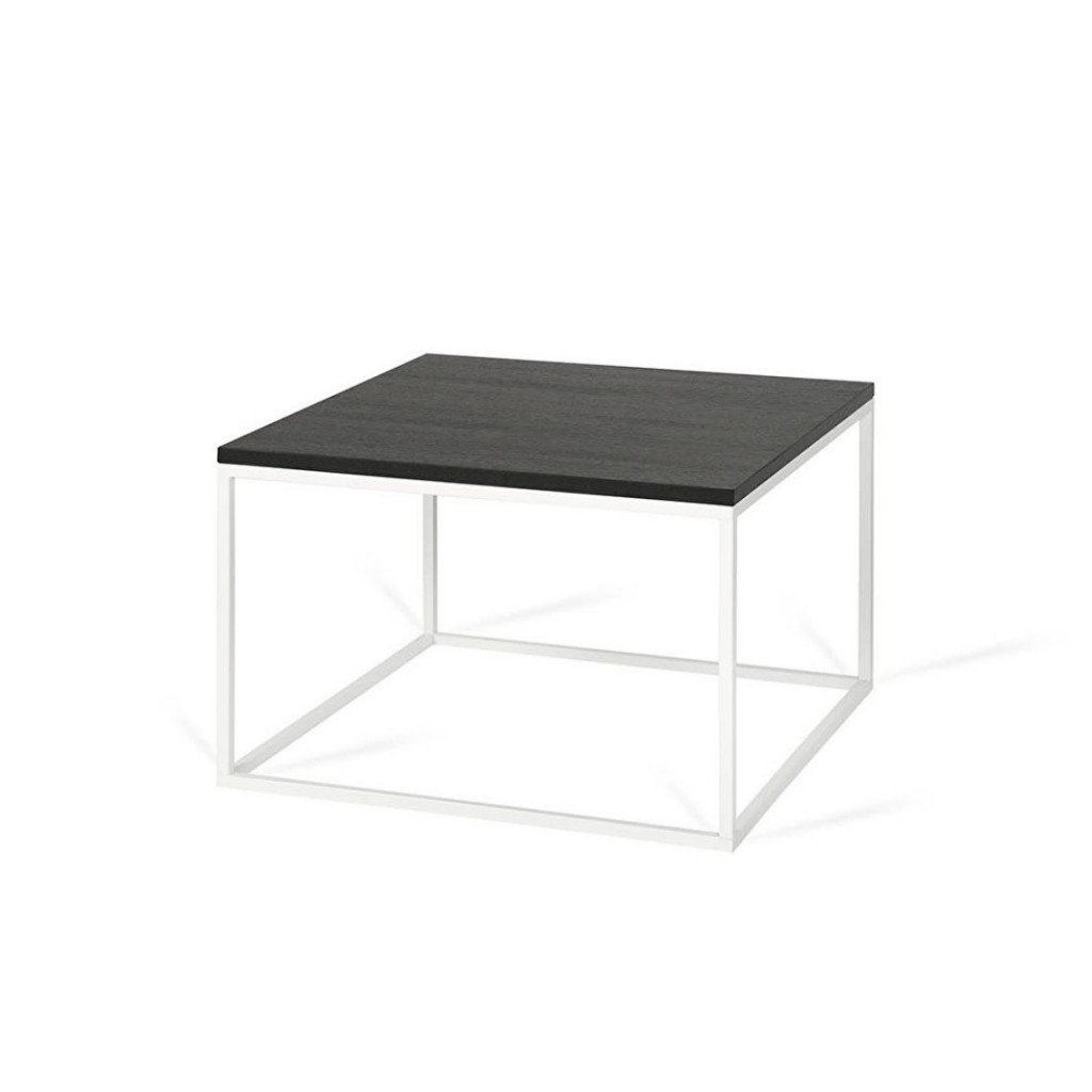 Square coffee table FOREST | Black oak