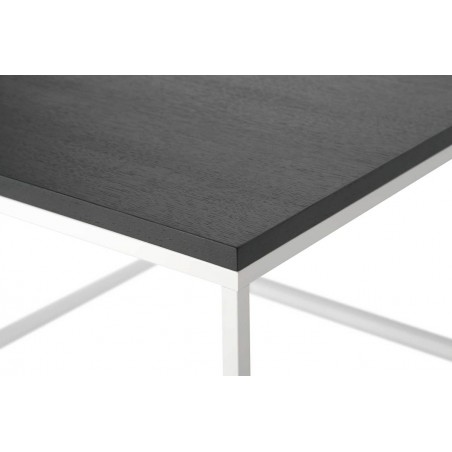 Square coffee table FOREST | Black oak