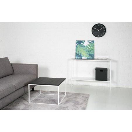 Square coffee table FOREST | Black oak