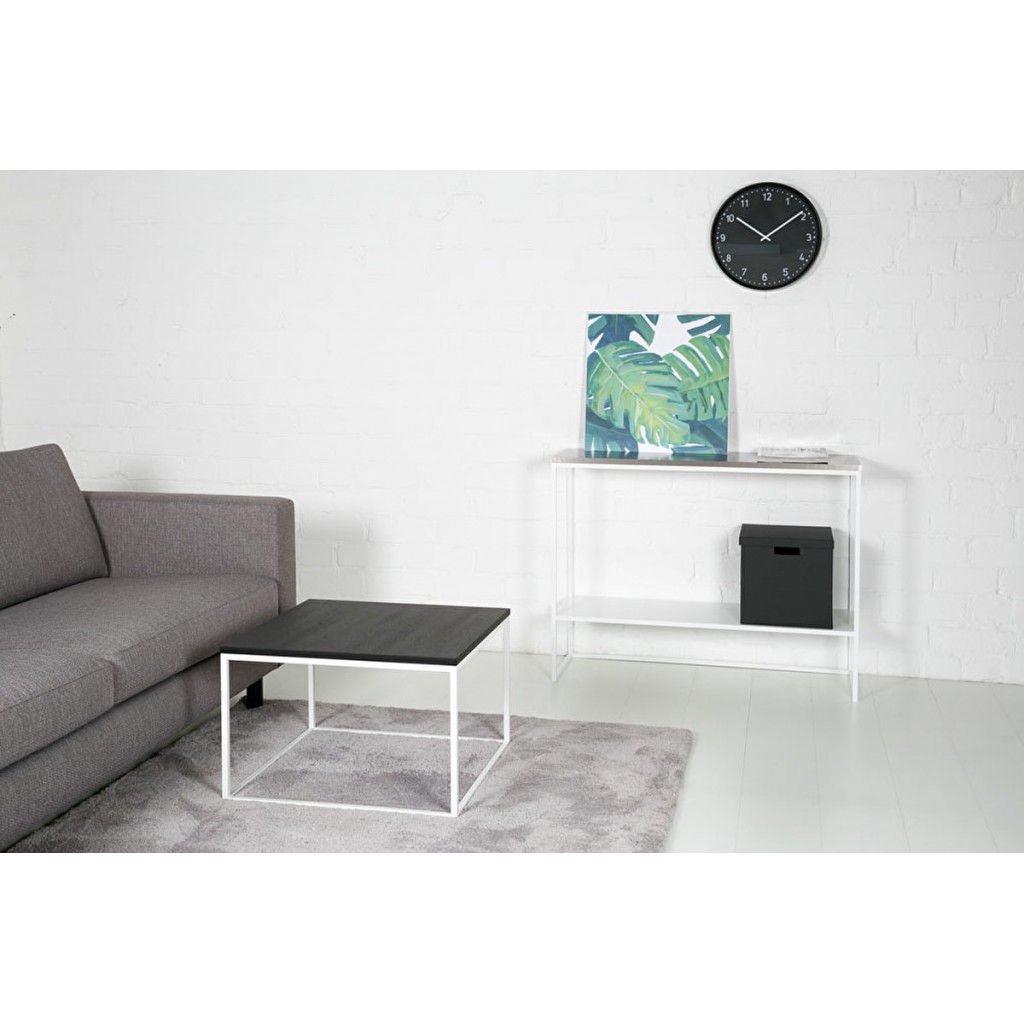 Square coffee table FOREST | Black oak