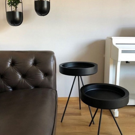 HYGGE high side table | Black