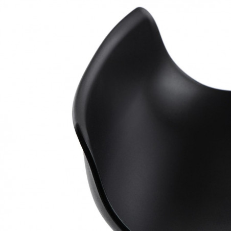 Sānu bāra krēsls SIMPLET | Melns | pusbara-kresli | NMF Home