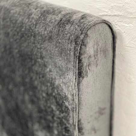 Bed with mattress Maja 2 | Dark grey