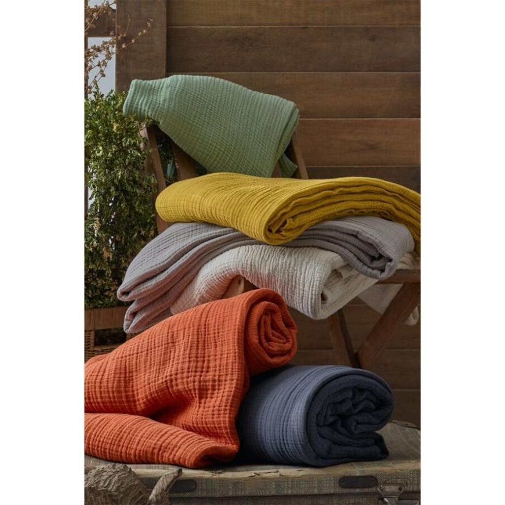 Bedspread MUSLIN Cappuccino | Cocoa Bedspread MUSLIN Cappuccino | Cocoa