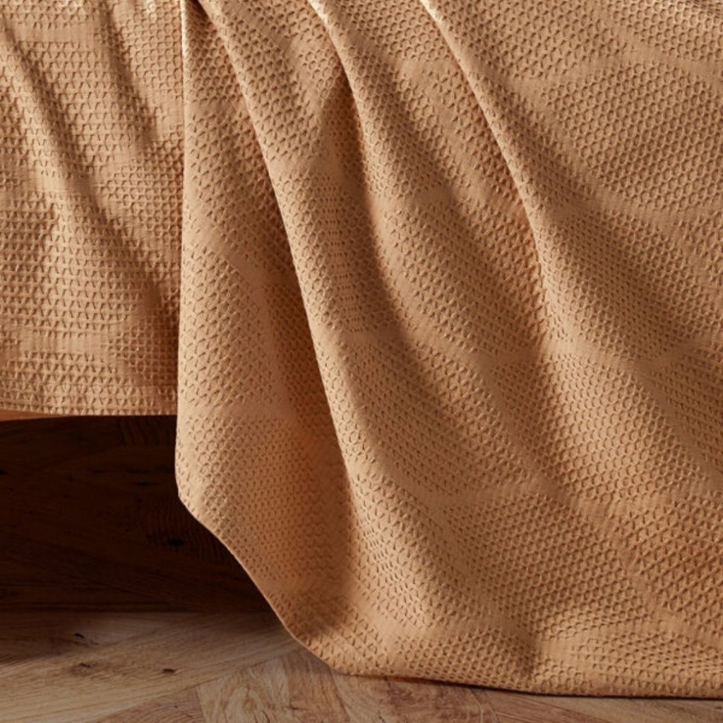 Bedspread with pillowcases VIRA Beige | Yellow Bedspread with pillowcases VIRA Beige | Yellow