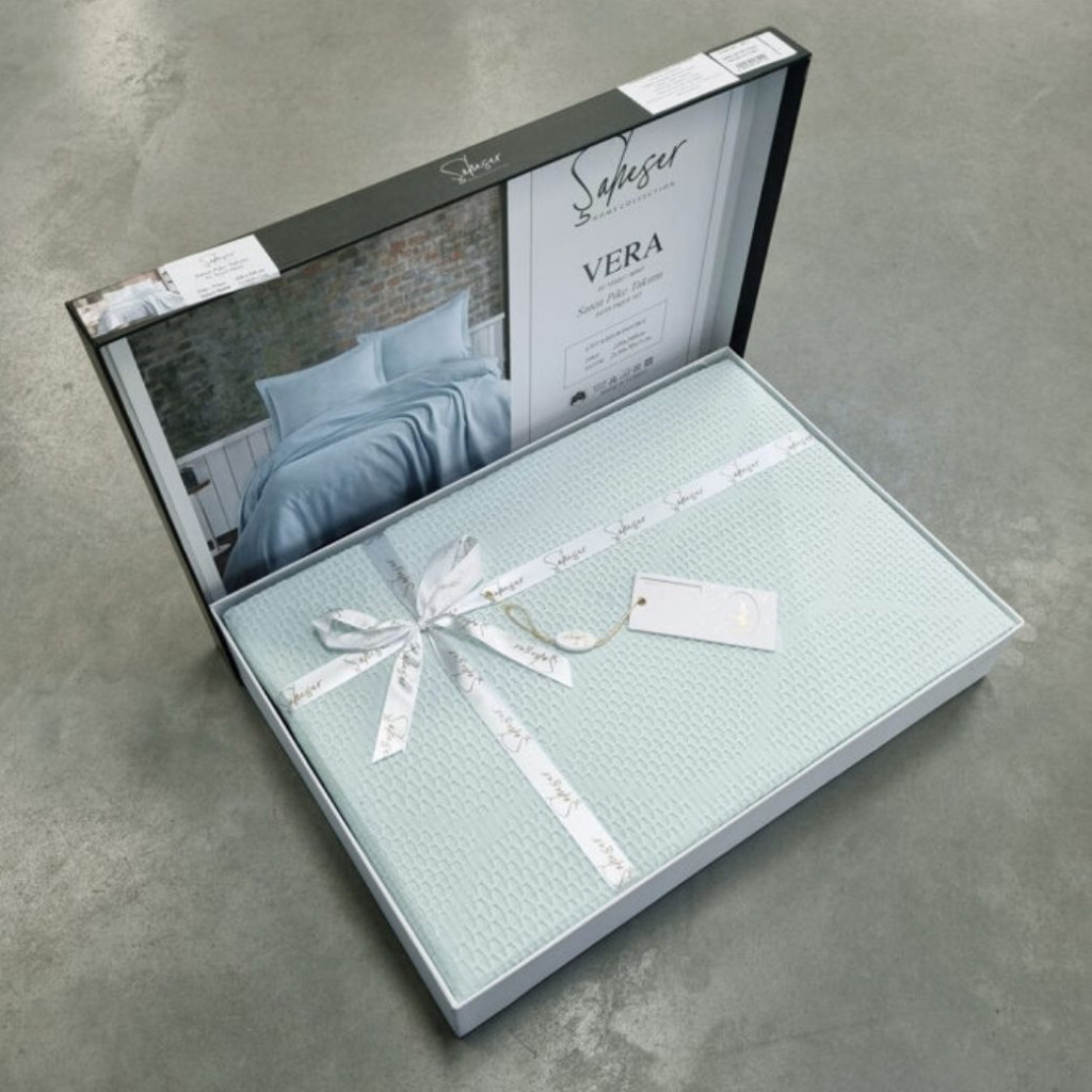 Bedspread with pillowcases VIRA Mint | Mint Bedspread with pillowcases VIRA Mint | Mint