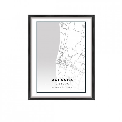 Palanga Pilsētas karte | atteli | NMF Home