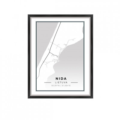 Nida Pilsētas karte | atteli | NMF Home