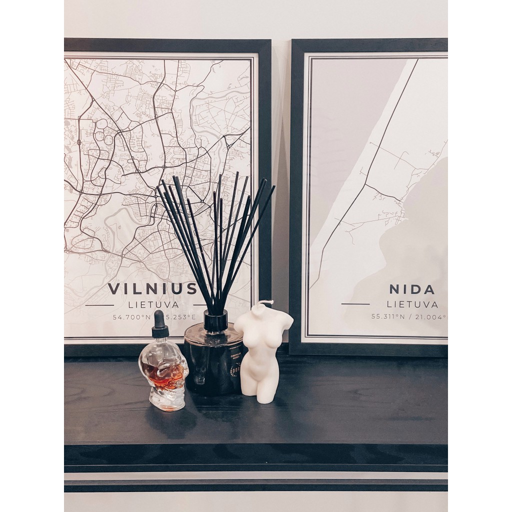 City map Vilnius | Home decor City map Vilnius | Home decor