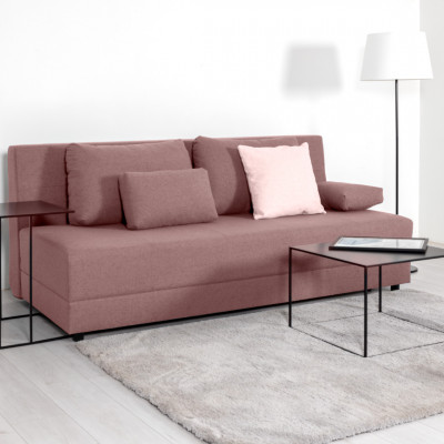 Sofa lova Juna | Rausva
