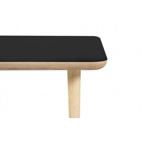 Square coffee table Shadow | Black