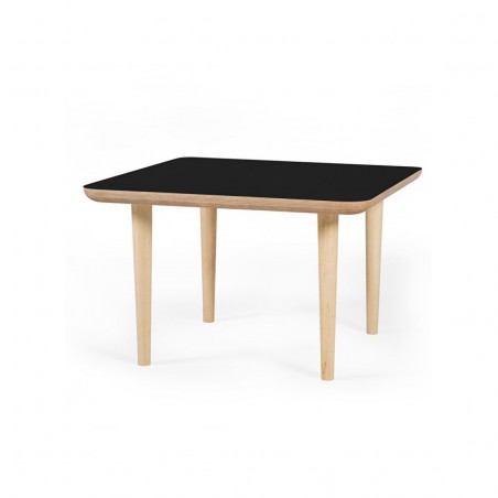 Square coffee table Shadow | Black