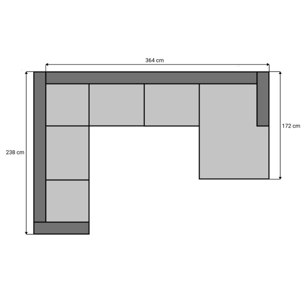 Sofa Street 2H3D | Light grey Sofa Street 2H3D | Light grey
