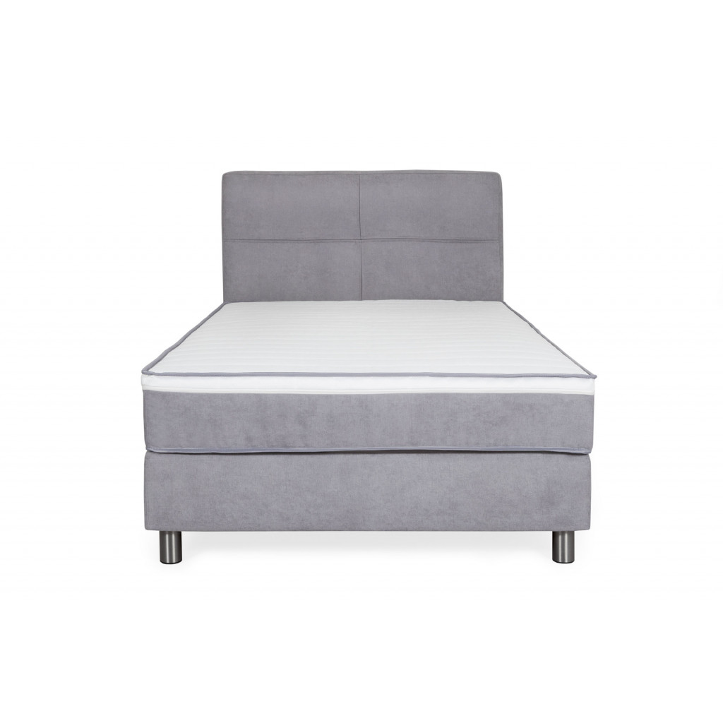 Bed with mattress Vento | Grey