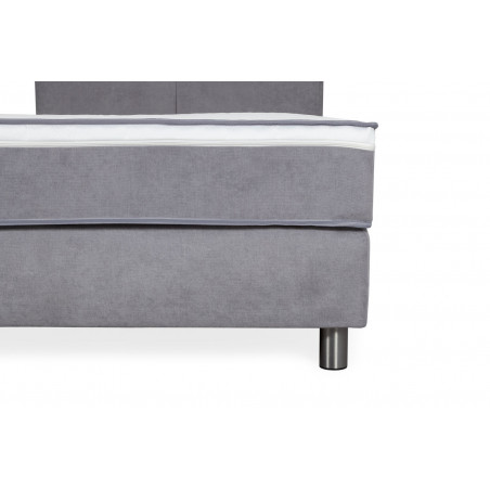 Bed with mattress Vento | Grey