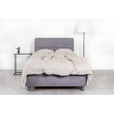 Bed with mattress Vento | Grey