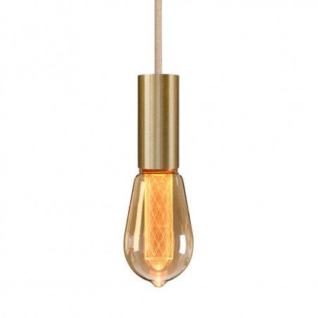 Pendant luminaire Tube Rail | Light Beige