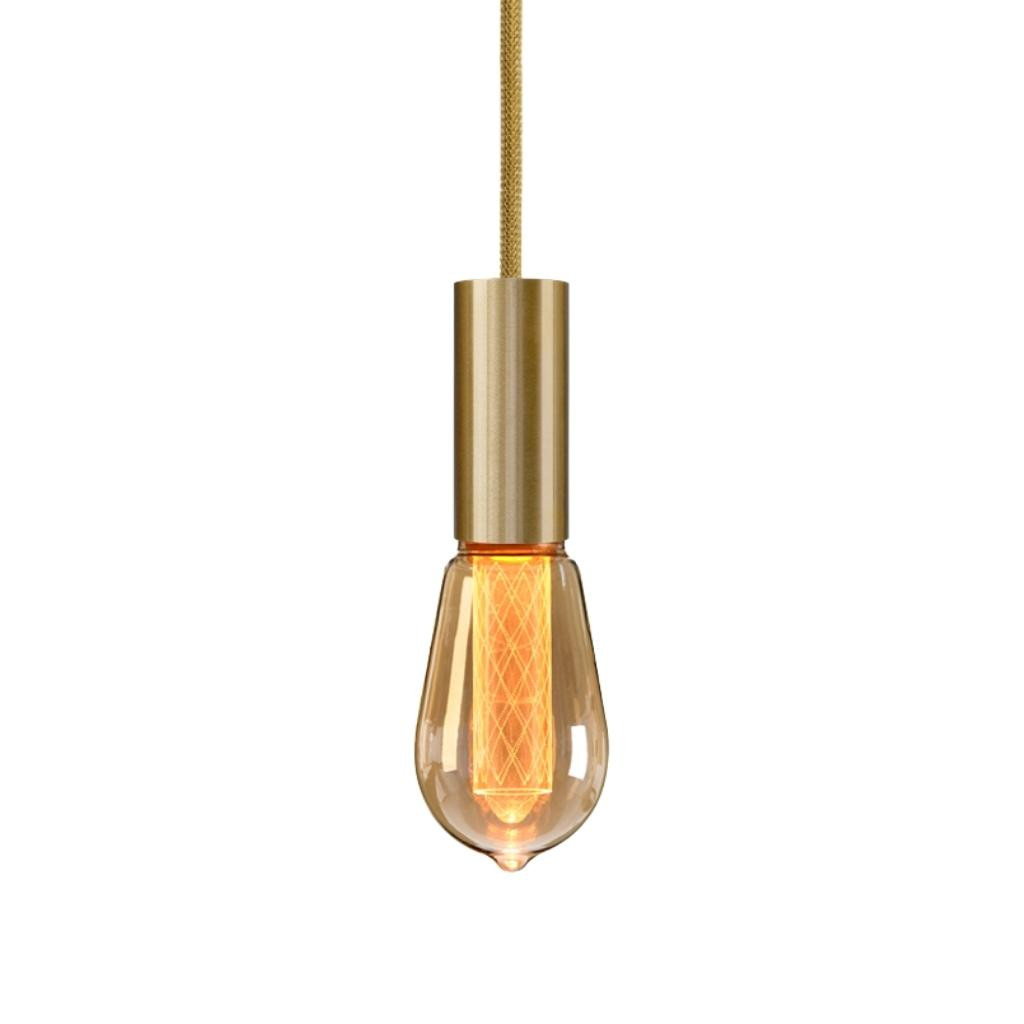 Pendant luminaire Tube Rail | Thin Gold Crown