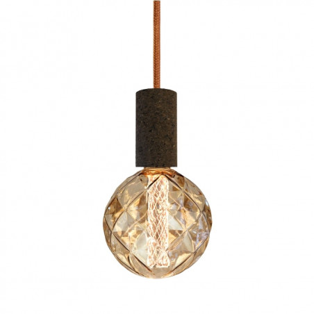 Pendant luminaire Cork Soil | Copper