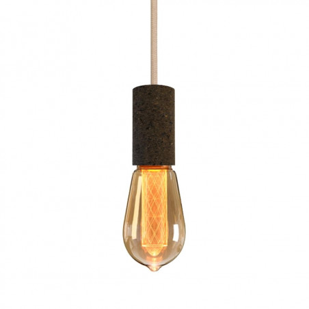 Pendant luminaire Cork Soil | Light Beige