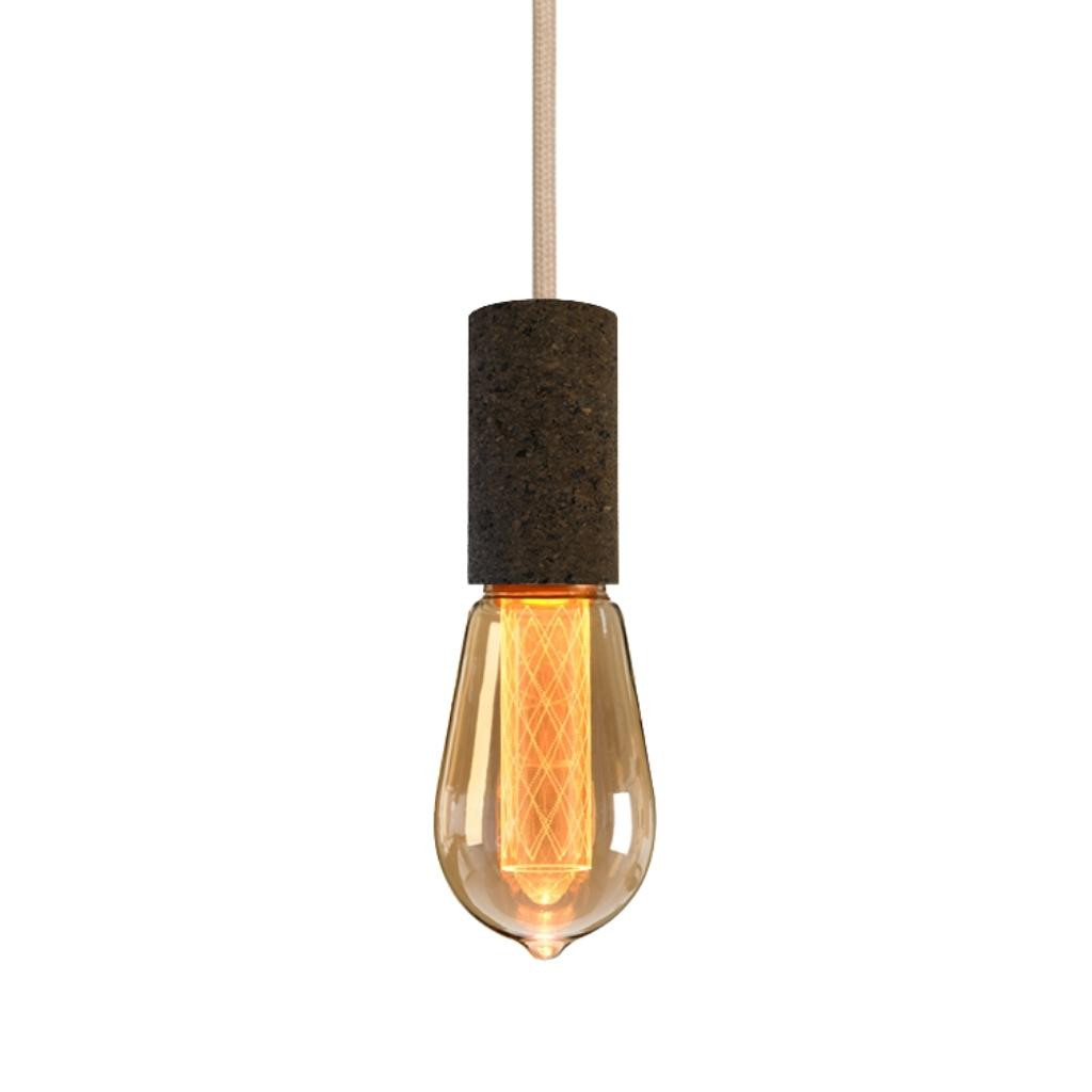 Pendant luminaire Cork Soil | Light Beige