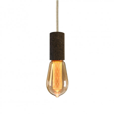 Подвесной светильник Cork Soil | Natural Linen