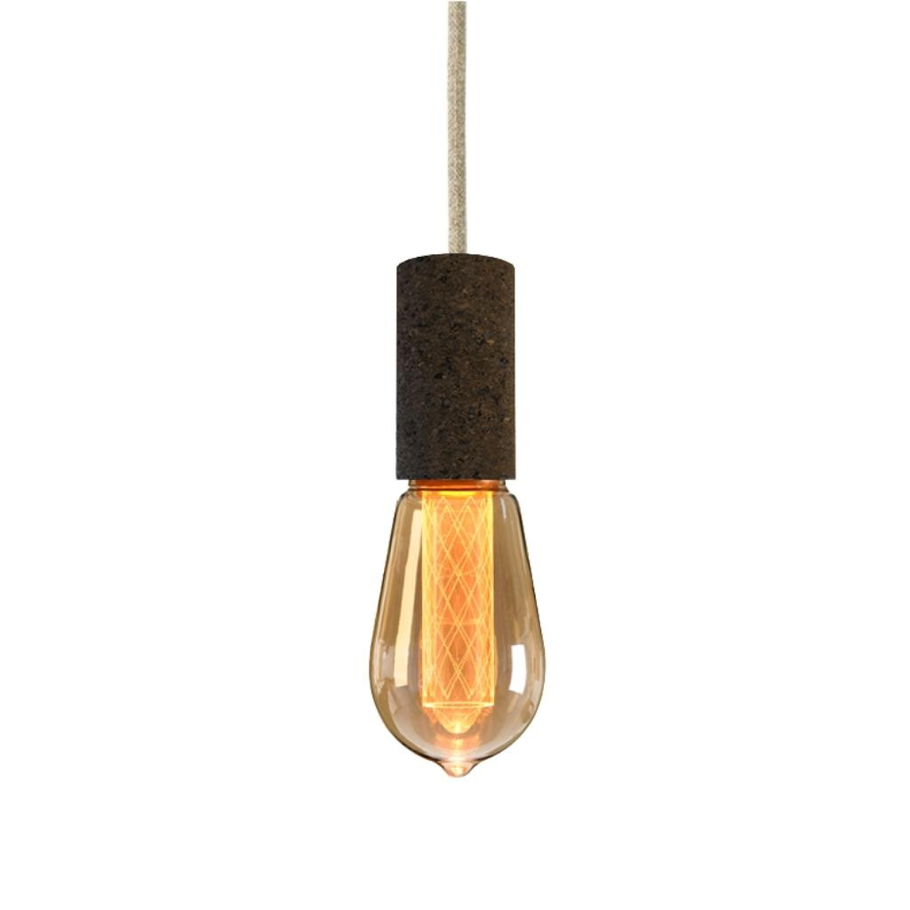 Подвесной светильник Cork Soil | Natural Linen
