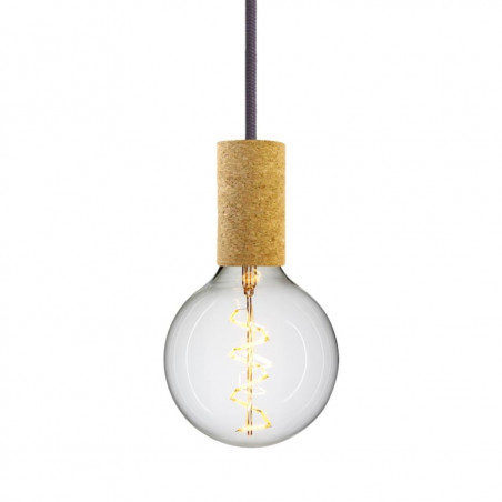 Pendant luminaire Cork Beige | Asphalt