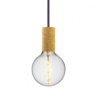 Pendant luminaire Cork Beige | Asphalt
