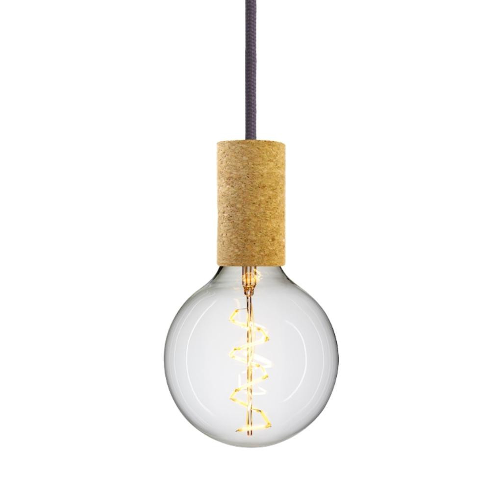 Pendant luminaire Cork Beige | Asphalt
