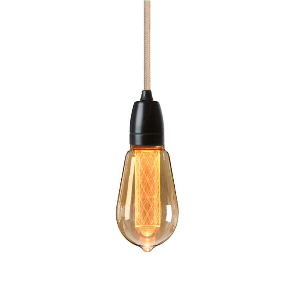 Pendant luminaire Classic Black | Light Beige