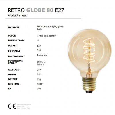 Pendant luminaire Bolt White | Asphalt