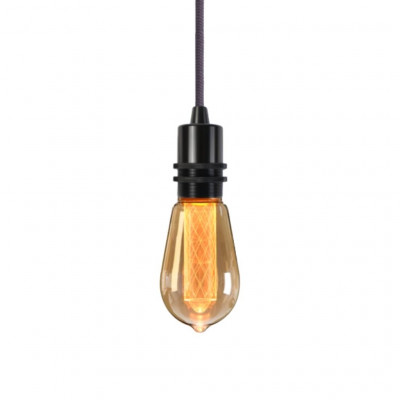 Pendant luminaire Bolt Black | Asphalt