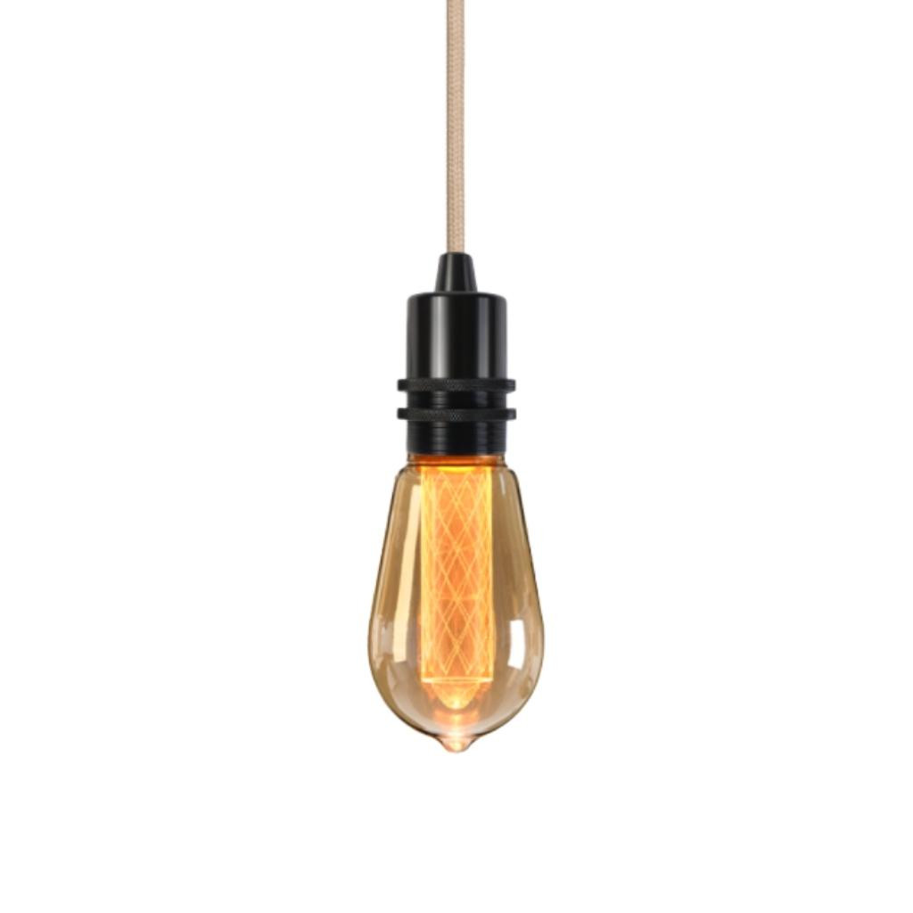 Pendant luminaire Bolt Black | Light Beige