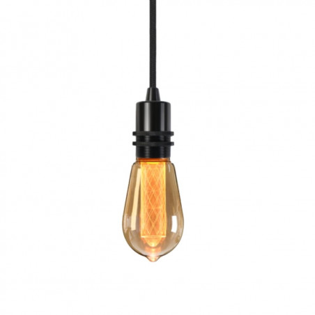 Pendant luminaire Bolt Black | Raven