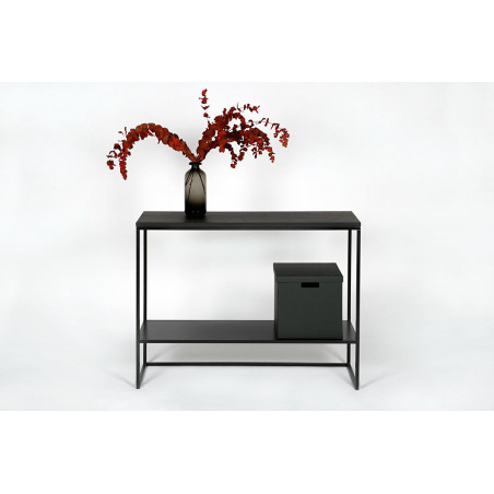 Console table FOREST Duo | Black oak