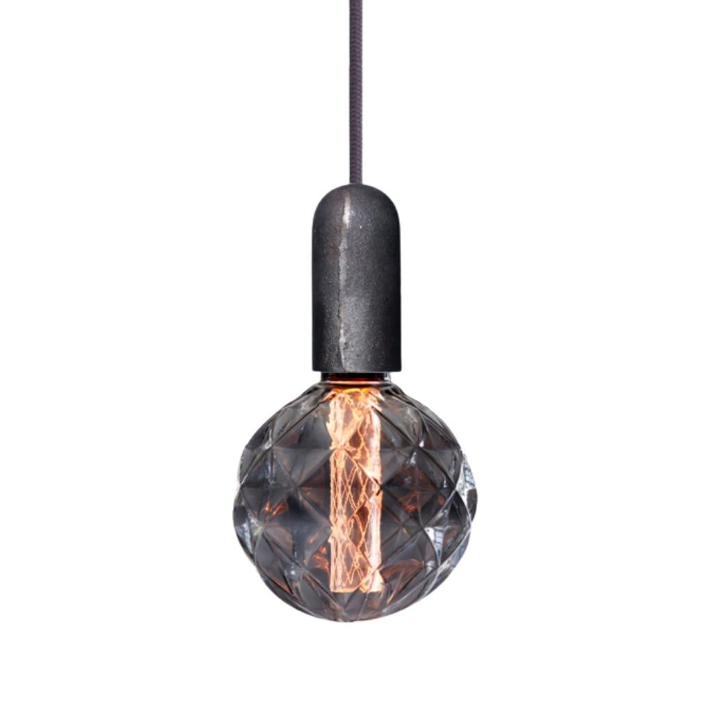 Pendant luminaire Base Iron | Asphalt