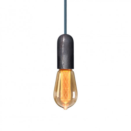 Pendant luminaire Base Iron | Indian Teal
