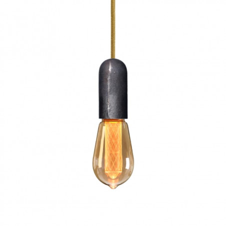 Pendant luminaire Base Iron | Thin Gold Crown