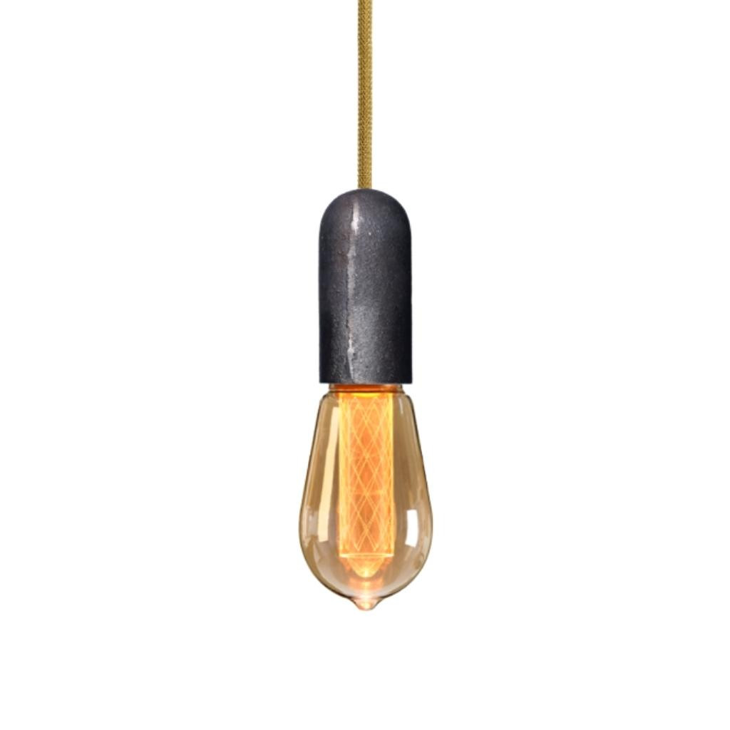 Pendant luminaire Base Iron | Thin Gold Crown