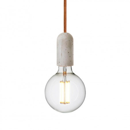 Pendant luminaire Base Concrete | Copper