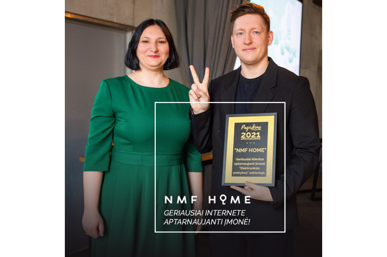 NMF HOME ieguva nomināciju Labākais pakalpojums